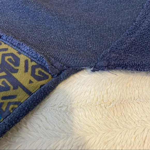 Free People Asymmetrical Raw Trim Hem Oversized Floral Sweater - Picture 11 of 11